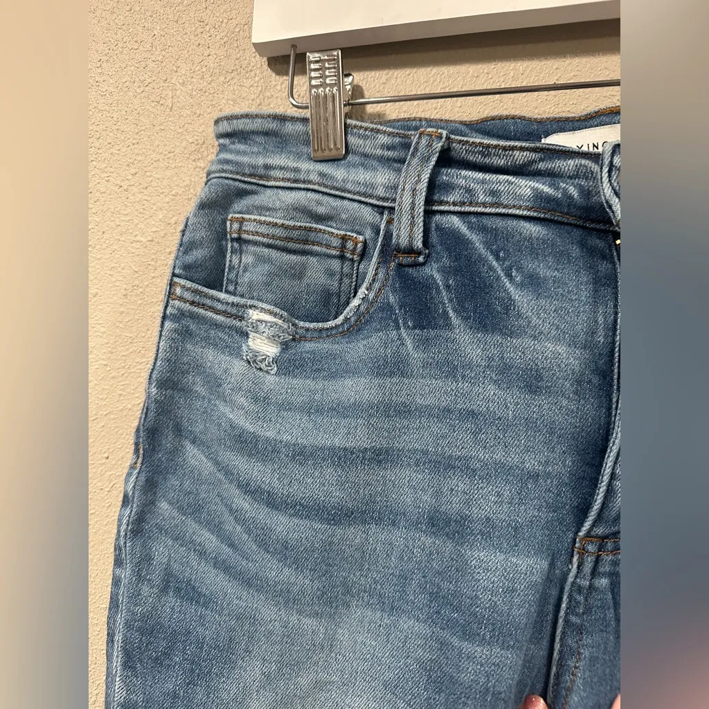 Flying Monkey Skinny Distressed Jeans - Image 3