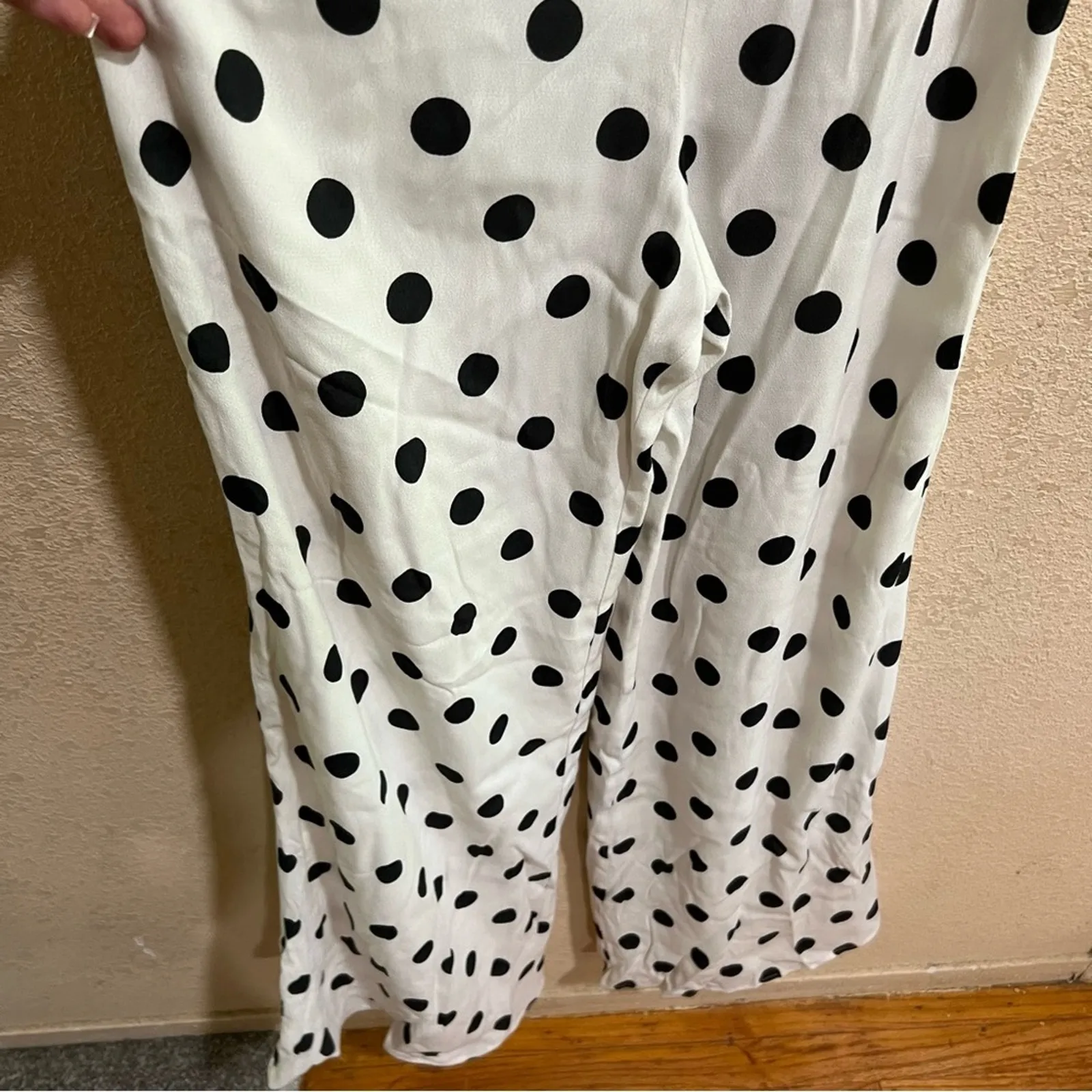 Lovers + Friends Janice white black polka dot jumpsuit - Image 7