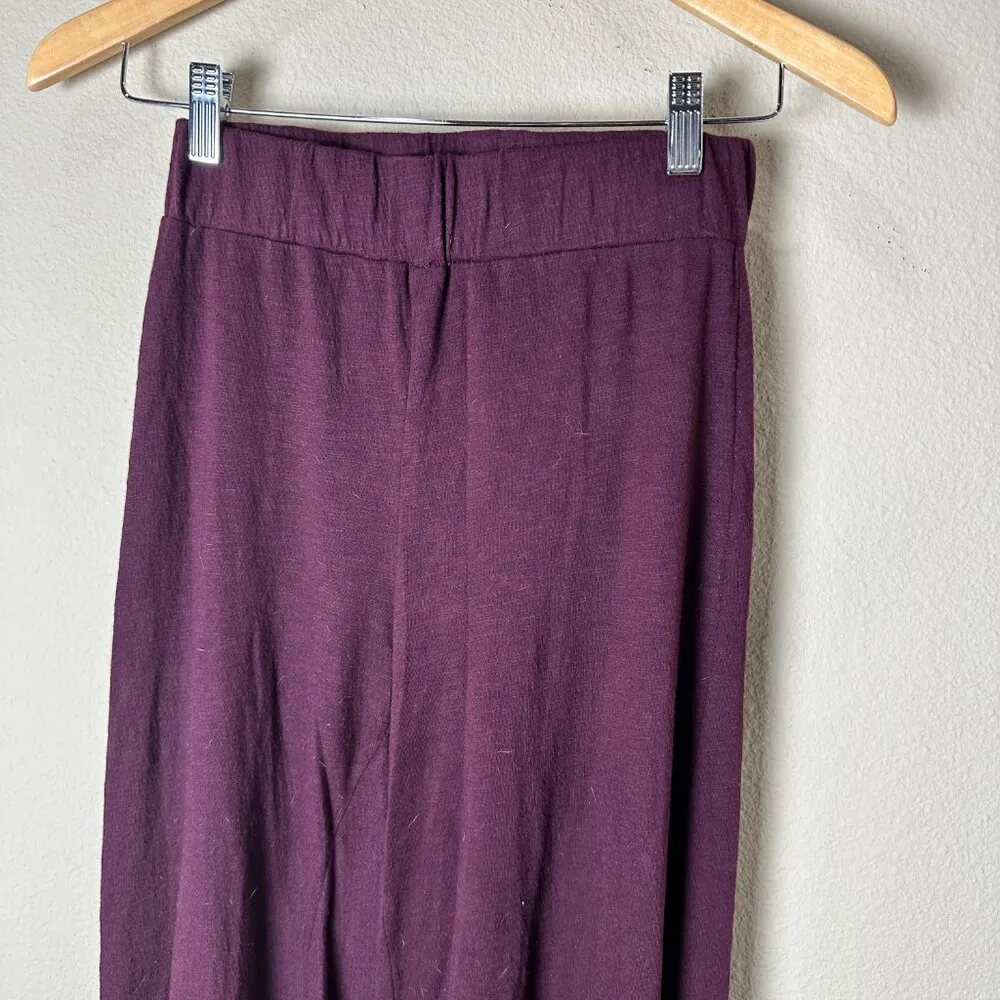 URBAN OUTFITTERS Soft Wide Leg Side Slit Pants Trousers Size XS - Image 5