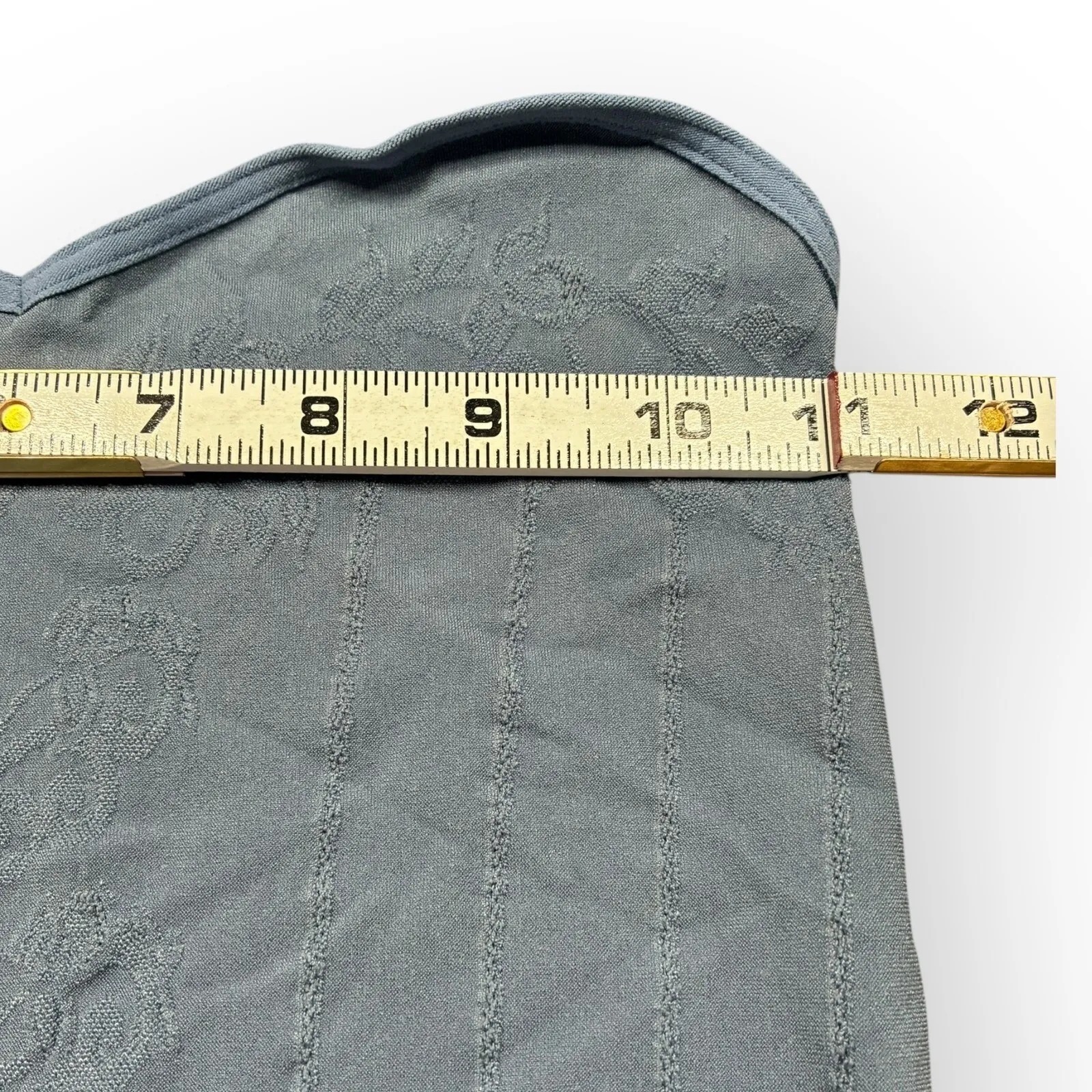 Free People Intimately Floral Bandeau Tube Top Blue XS/S Sweetheart Stretch NWOT - Image 4