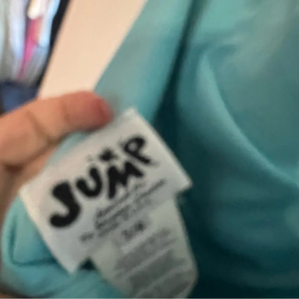 Jump Strapless Teal Ombre Dress - Image 8