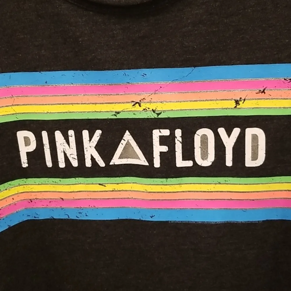 💕CHASER💕 Pink Floyd Neon Stripes Tee (Adult Small) NWT - Image 3