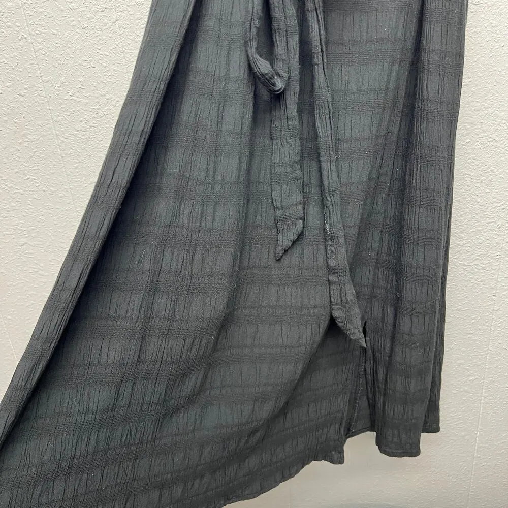 Studio B Gauzy Faux Wrap Maxi Dress Womens Large Beachy Coastal Garden Party - Image 6