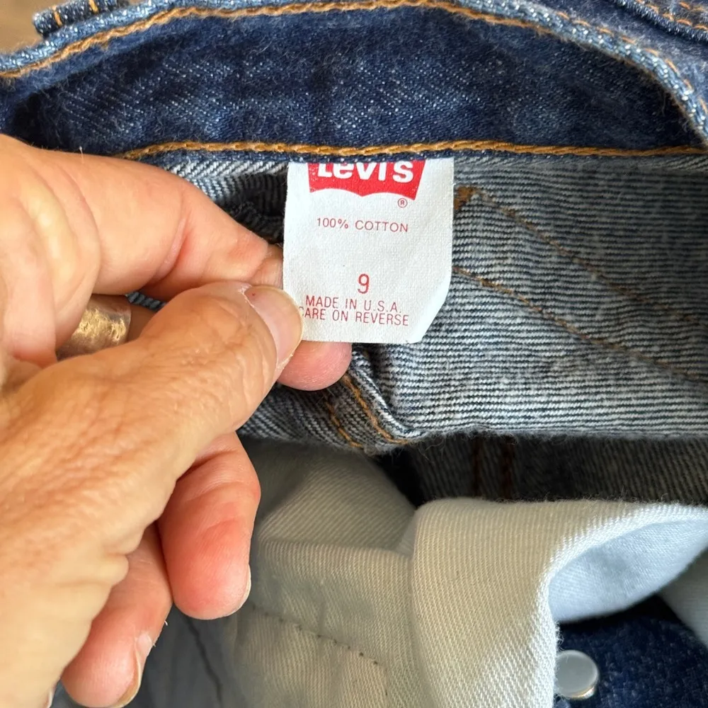 True Vintage Levi 501 Jeans made in Jan 1991 made in USA - Image 7