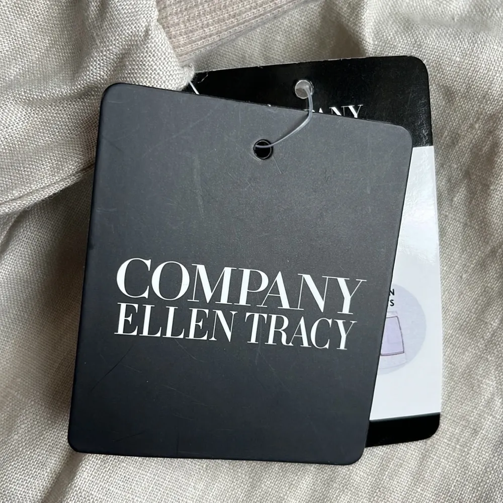 Linen Skort Sandstone Beige Size XXL - Image 11