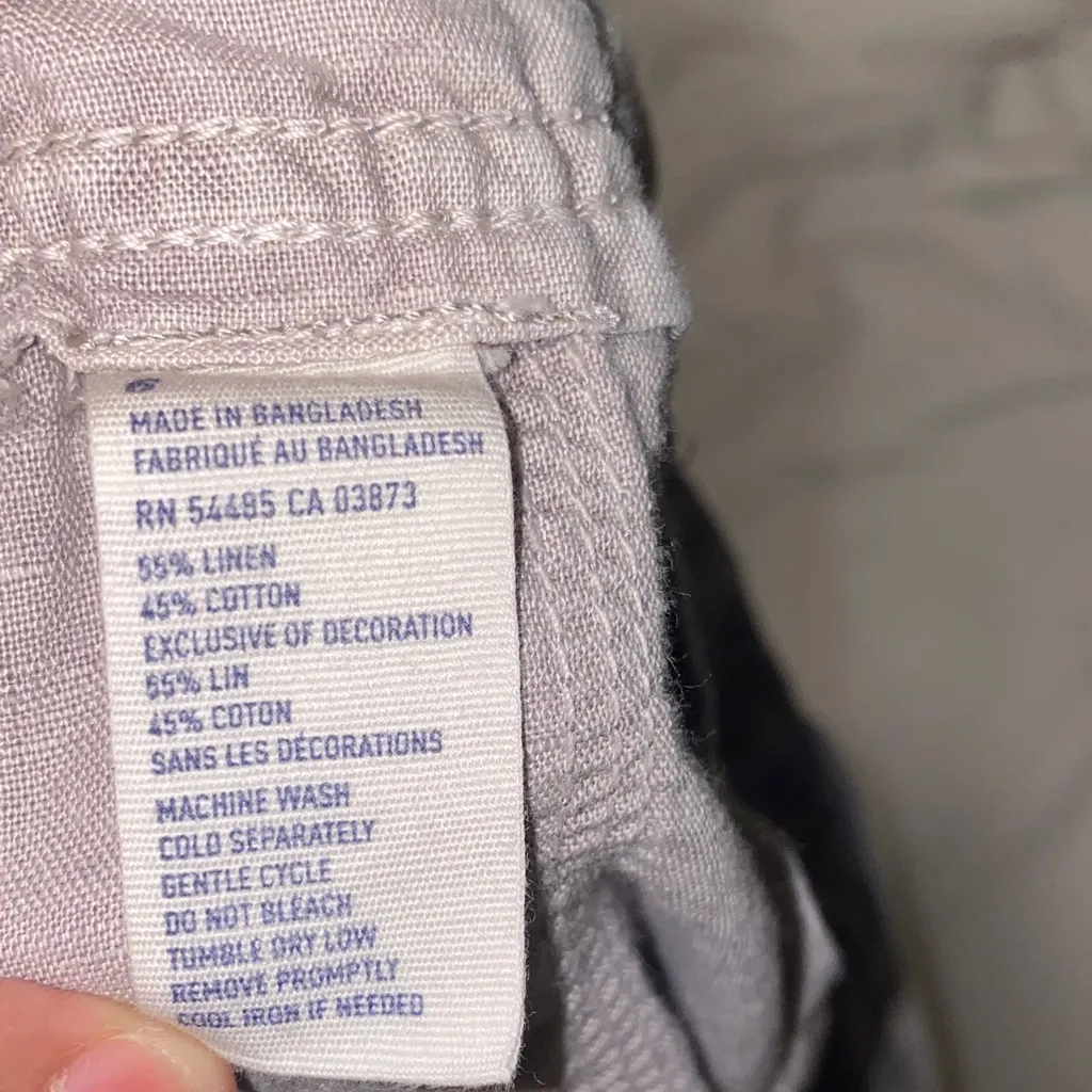 American Eagle Outfitters Light Gray Women's Cargo Shorts - Image 5