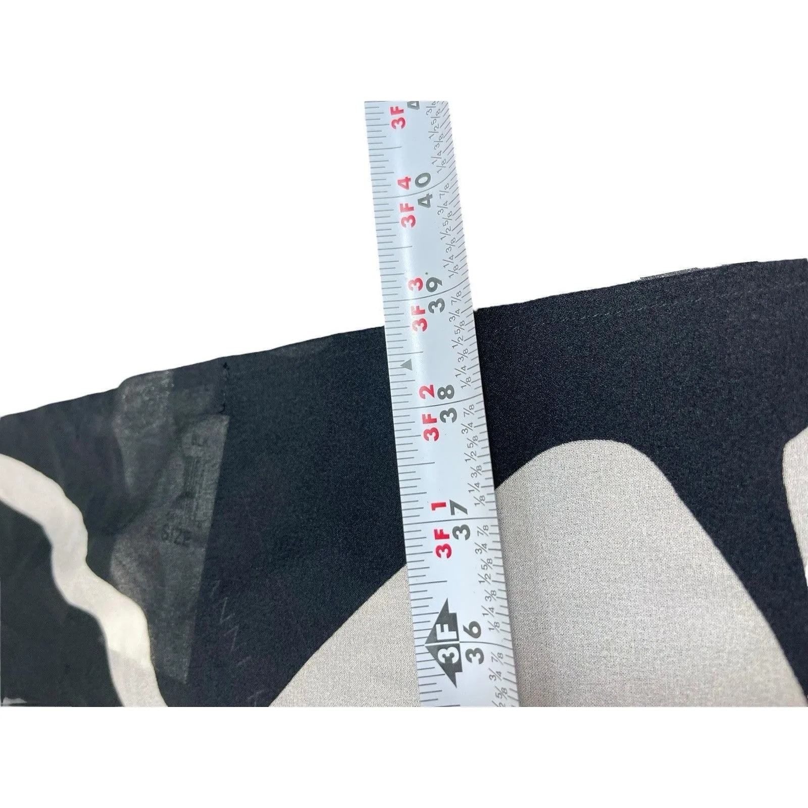 Anne Klein New York One Size Black White Floral Sheer Wrap Kimono Scarf NWT - Image 9