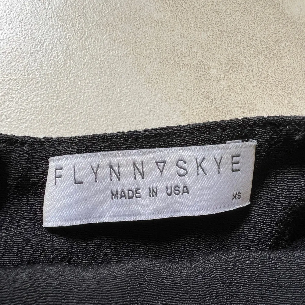 Flynn Skye Wide Leg Jumpsuit Black Size XS - Image 4