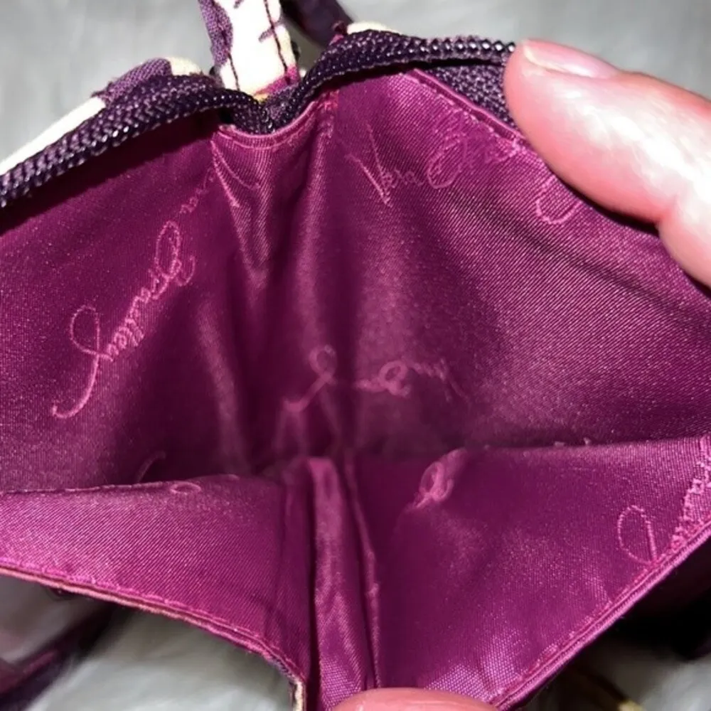 Vera Bradley Plum Crazy Wallet Wristlet - Image 5