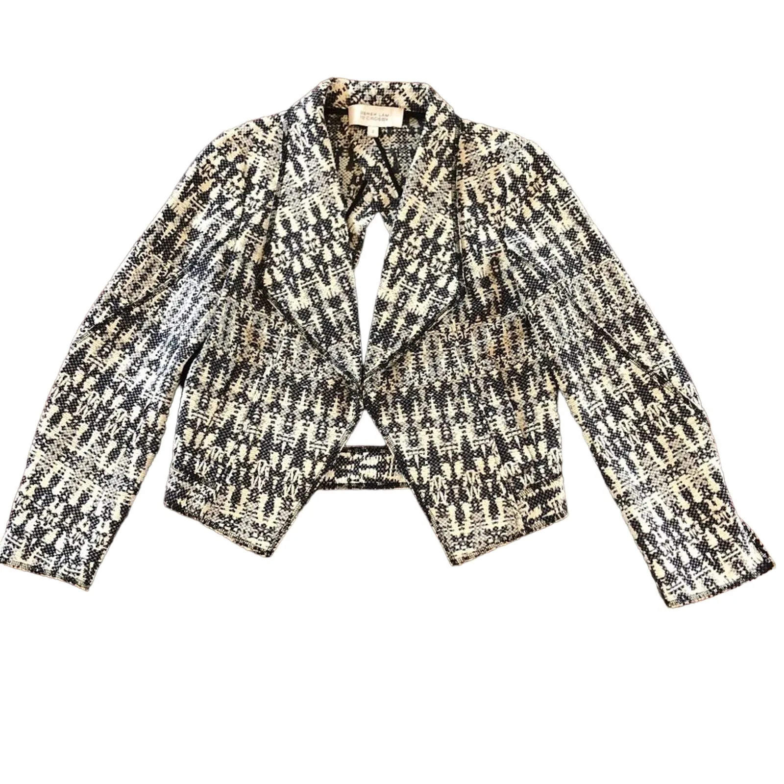 10 Crosby Derek Lam Crisscross Open-Back Jacket - Image 2