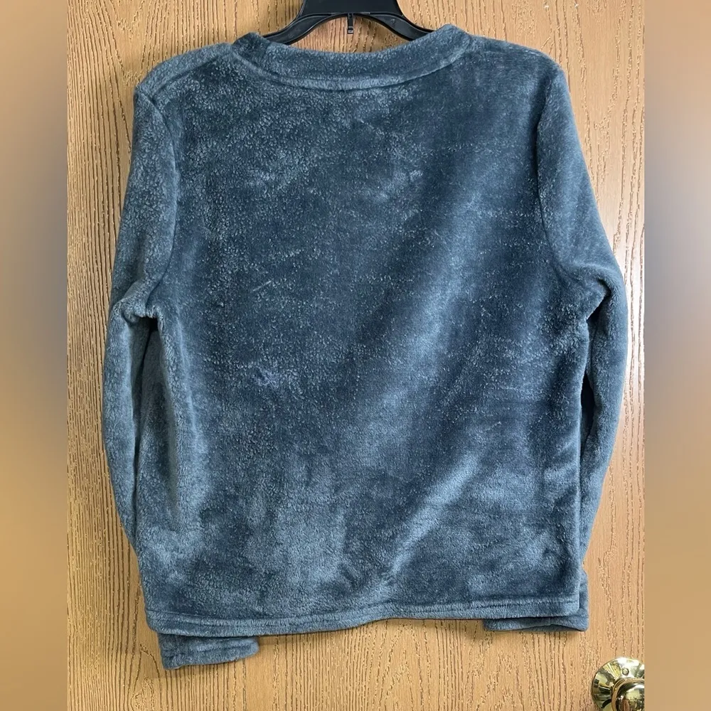 Disney Gray Fleece‎ Pajama Top with Cartoon Character​ - Image 2