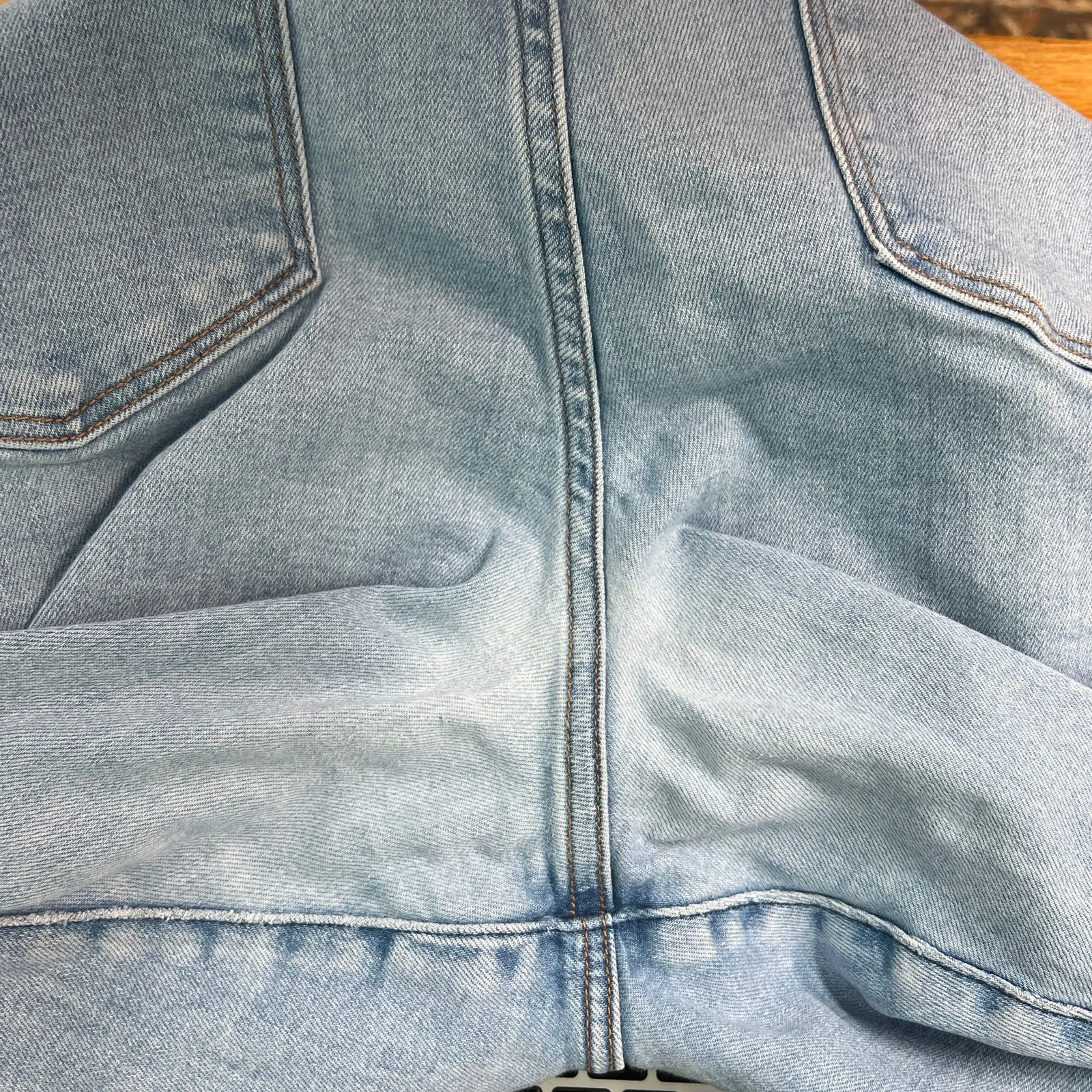 Abercrombie & Fitch The Supper Skinny Ankle High Rise Distressed Womens Jeans 34 - Image 15