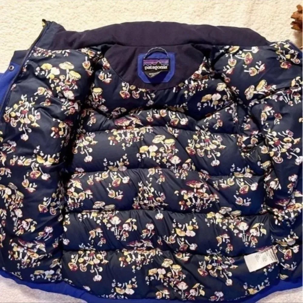 Patagonia NWT Rare Limited Edition Bivy Coat Mushroom Lining Moon Blue, Large - Image 9