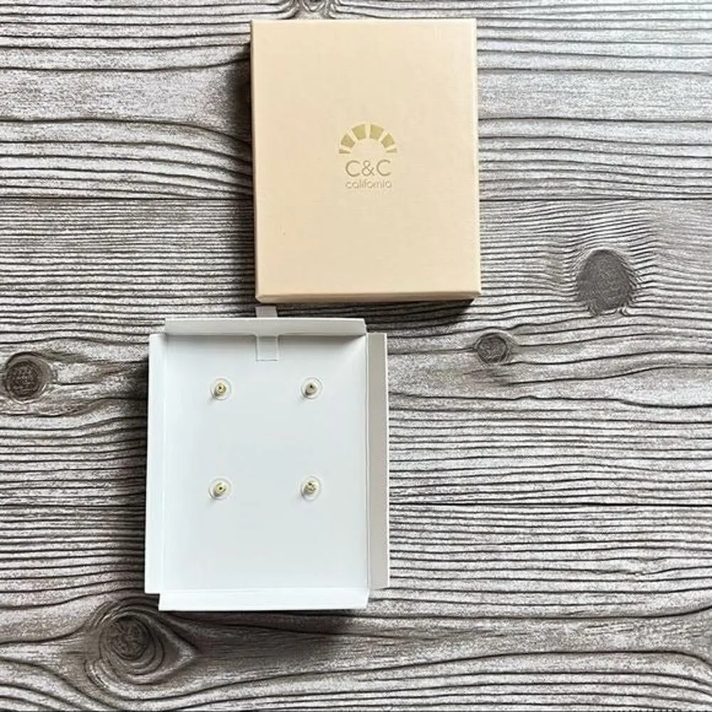 C&C  California Womens Fashion Statement Flower Earring Set - Image 5