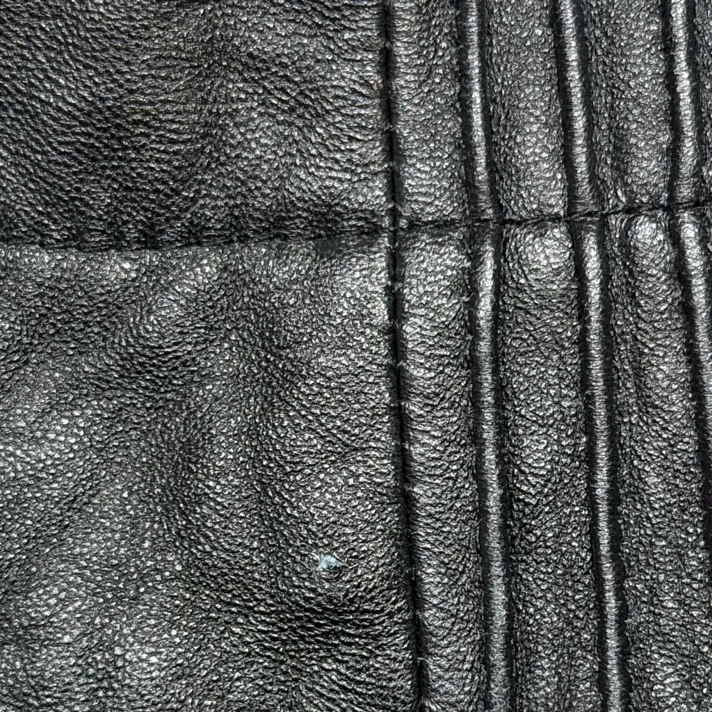 Bebe  Cropped Black Genuine Leather Jacket - Image 10