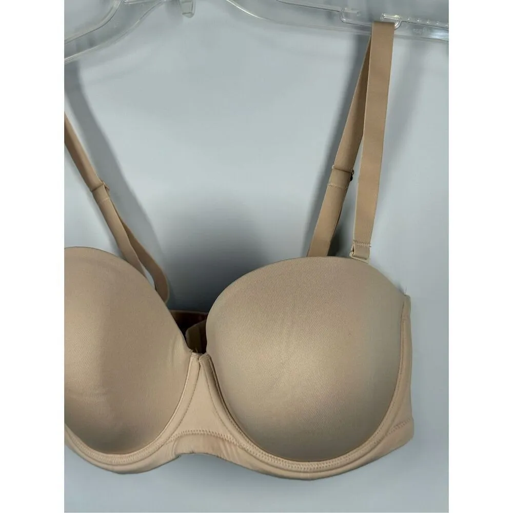 B44 - Wacoal Size 34DDD 854119 Red Carpet Strapless/add straps Underwire Bra - Image 6