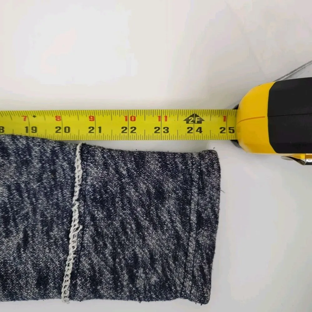 Free People Distressed Denim Jacket Womens Small Blue 90's Grunge Hipster Y2K - Image 11