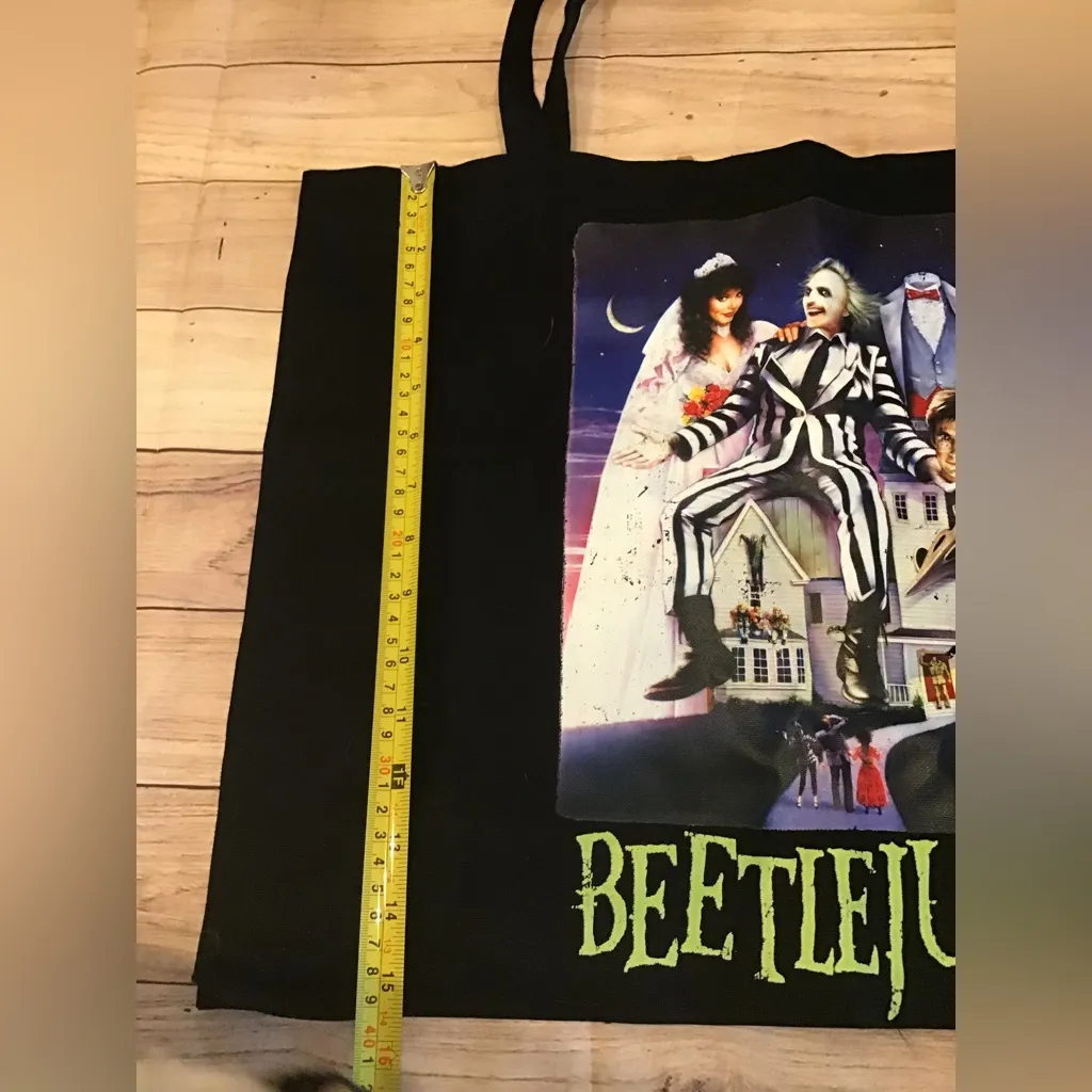 Beetlejuice canvas tote primark  -brand new - Image 4