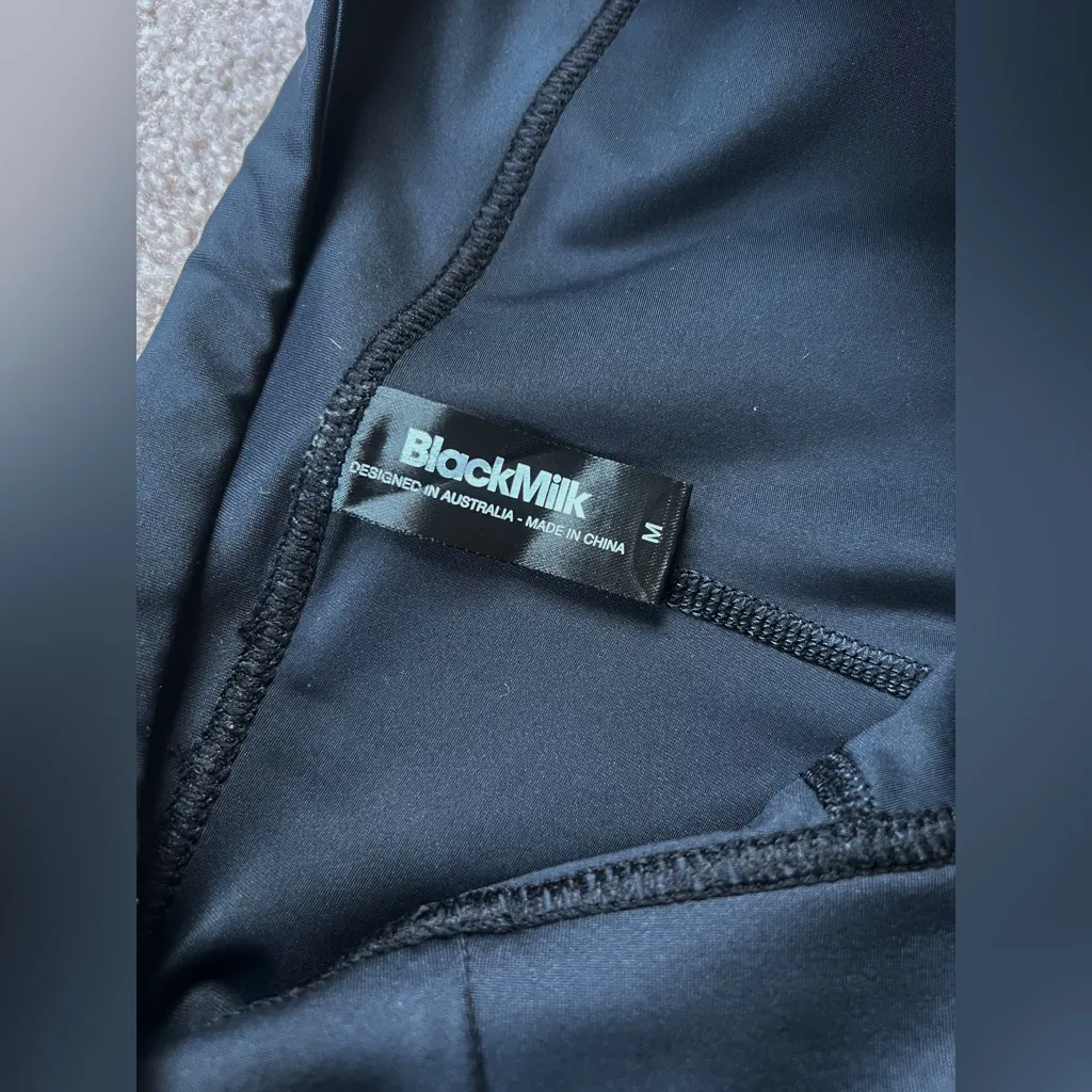 Black Milk Clothing Reppin’ It Silver HW Combat Pants - Image 5