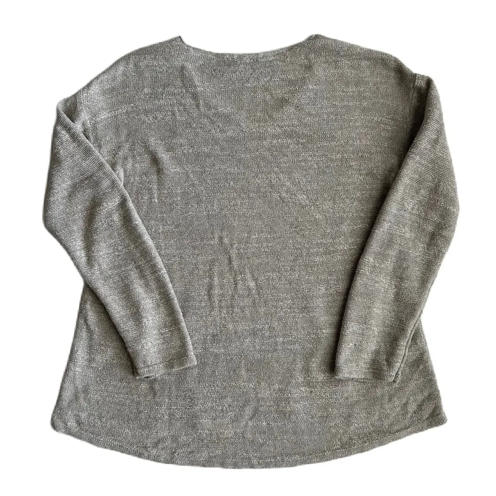 J. Jill Pure Jill Women's Tan 100% Cotton V - Image 2