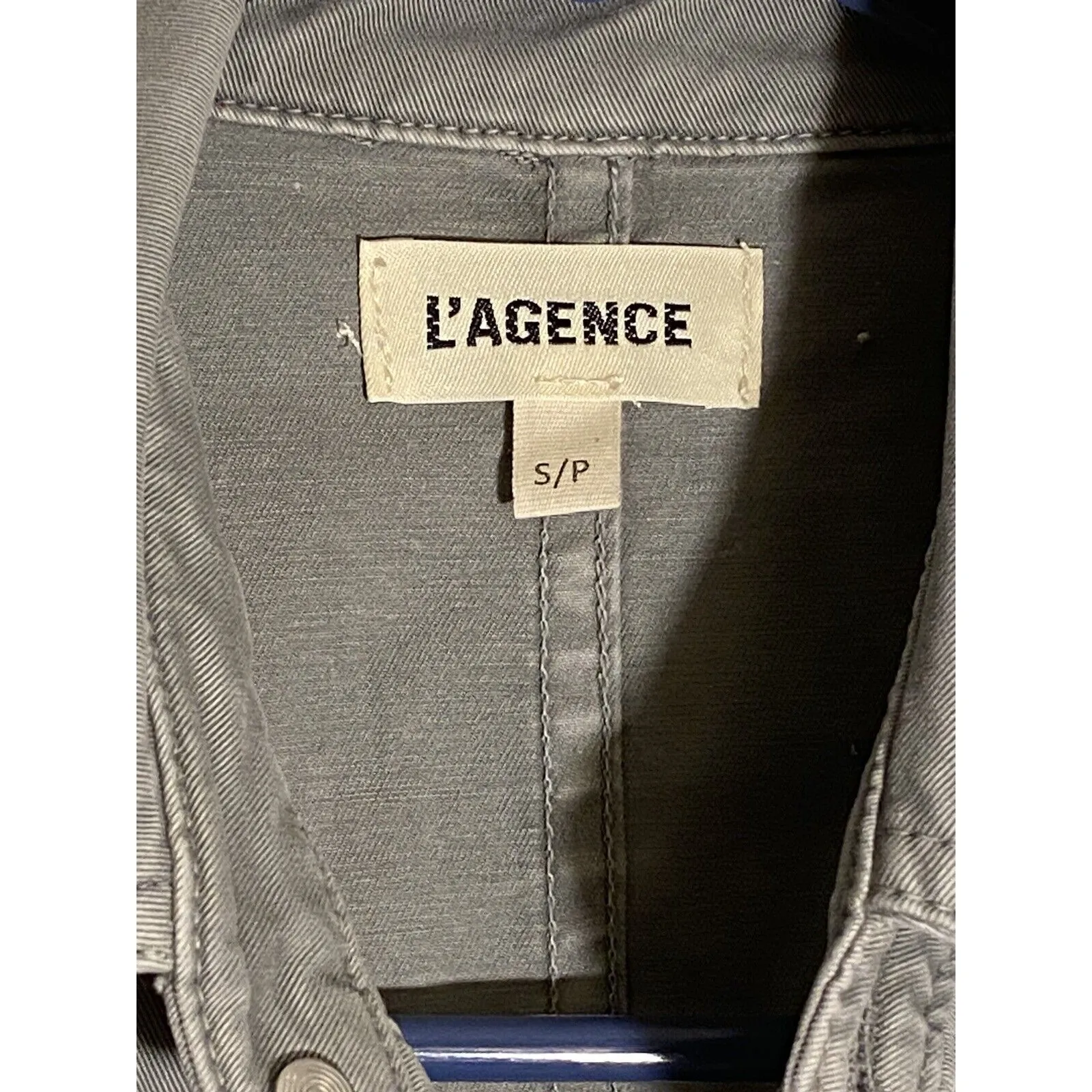 NWT L'AGENCE Samantha Safari‎ Button Belted Jacket Size S - Image 6