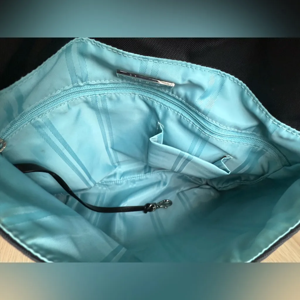 Tumi Ballistic Nylon Crossbody Messanger Bag Black - Image 8