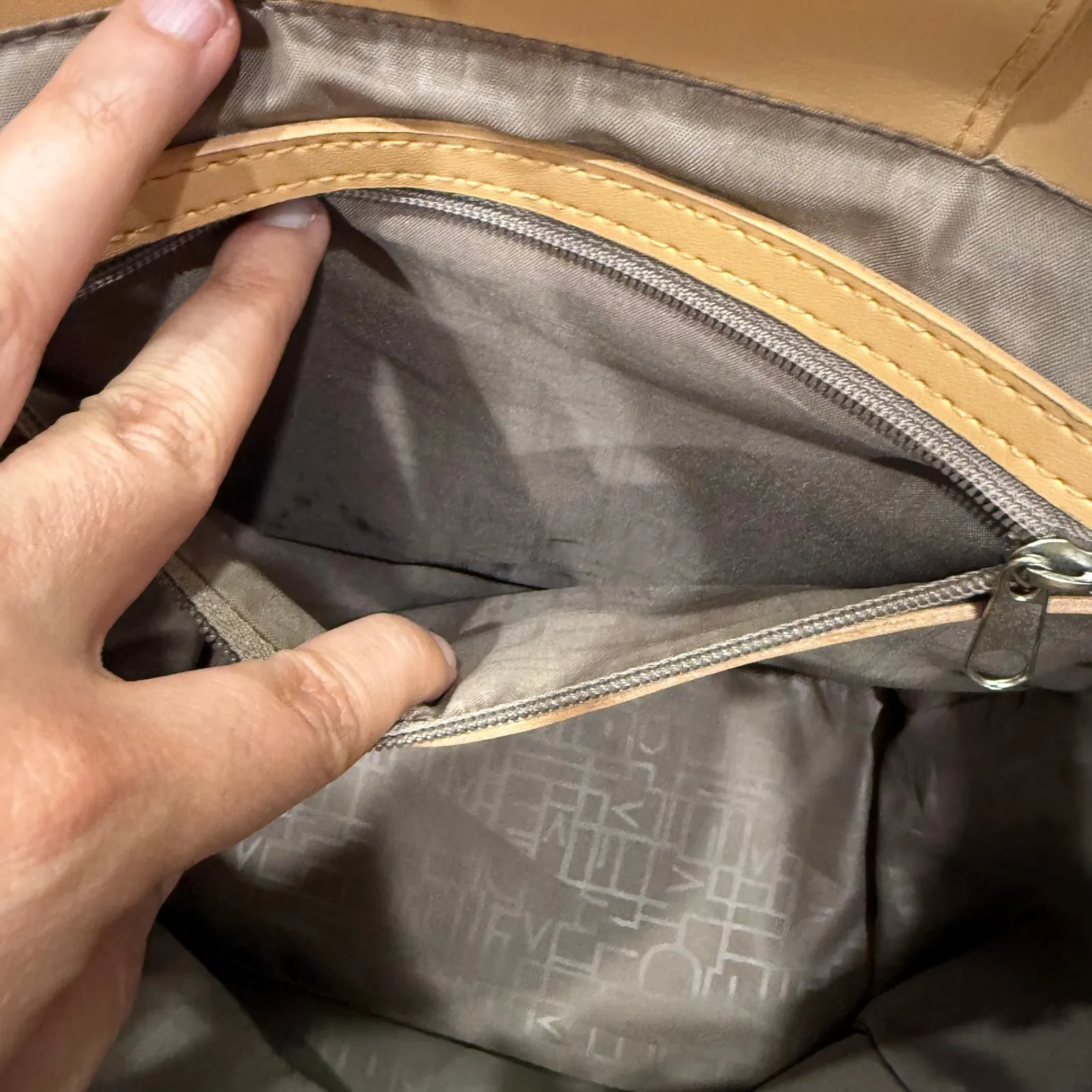 Diane Von‎ Furstenberg DVF Tote Bag Abstract Print Satchel Designer Purse Travel - Image 6