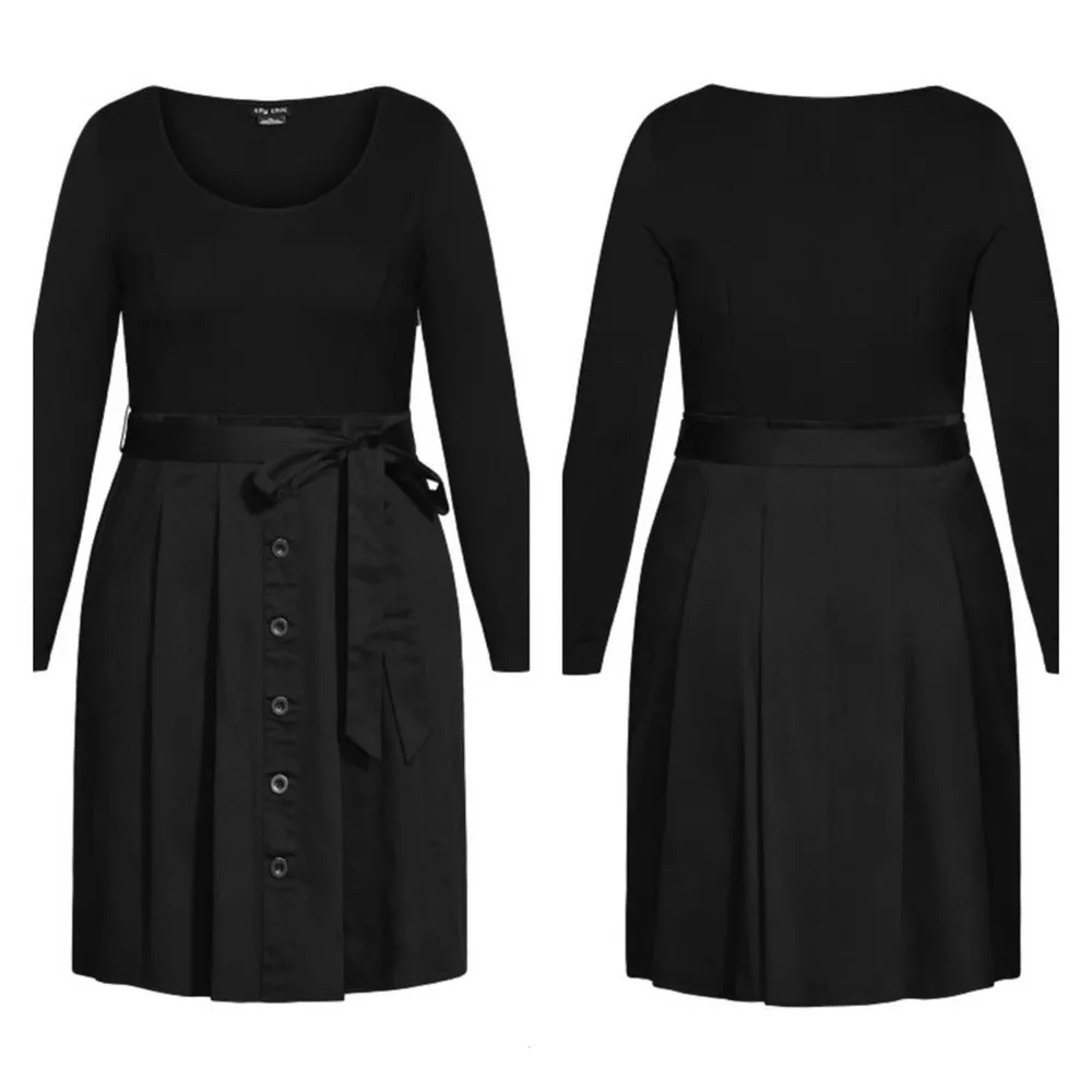 City Chic Black Uptown Girl Dress Sz.S(16) NWT - Image 4