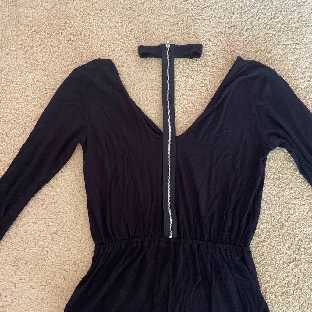 Charlotte Russe Black Choker Romper - Image 3