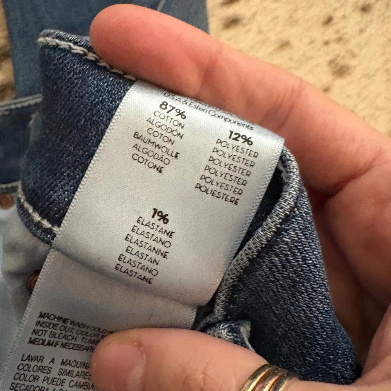 MOTHER Mother the vamp fray jeans in crack the whip Size 26 Blue - Image 8