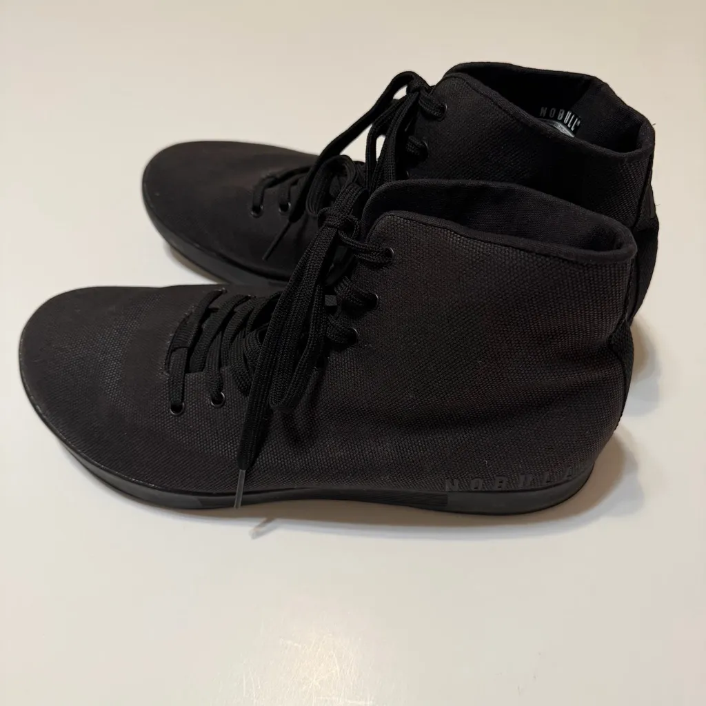 NoBull Outwork edge hightops sneakers, blk, Unisex sz 11 Men's / Sz 12.5 Women's - Image 6