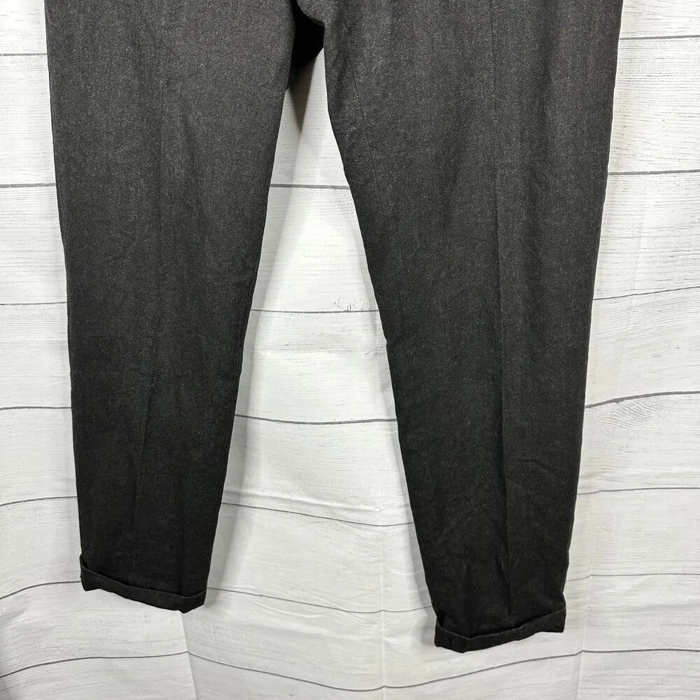 Reiss Womens size 32 Black Tapered Leg  Dress Career Pants - Image 4
