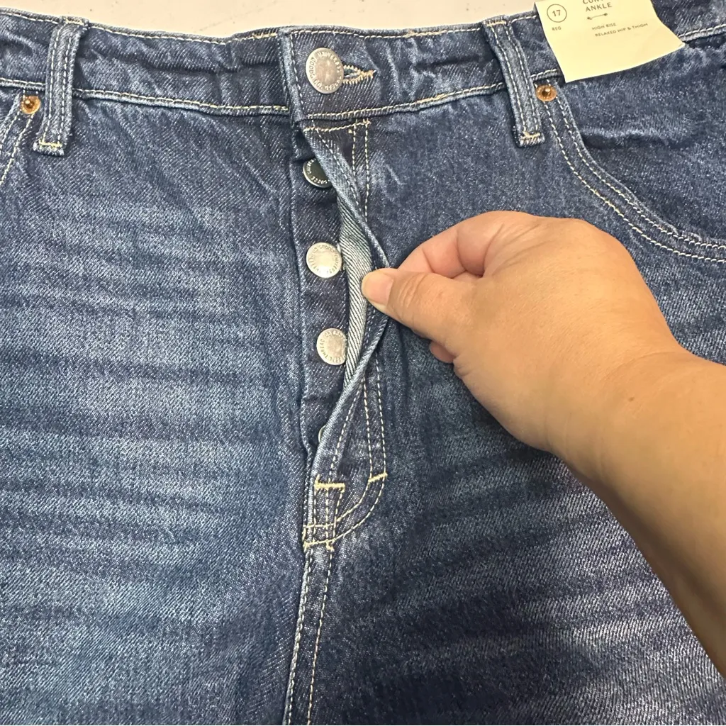 Universal Thread Women's Blue Curved Leg Ankle - Image 10