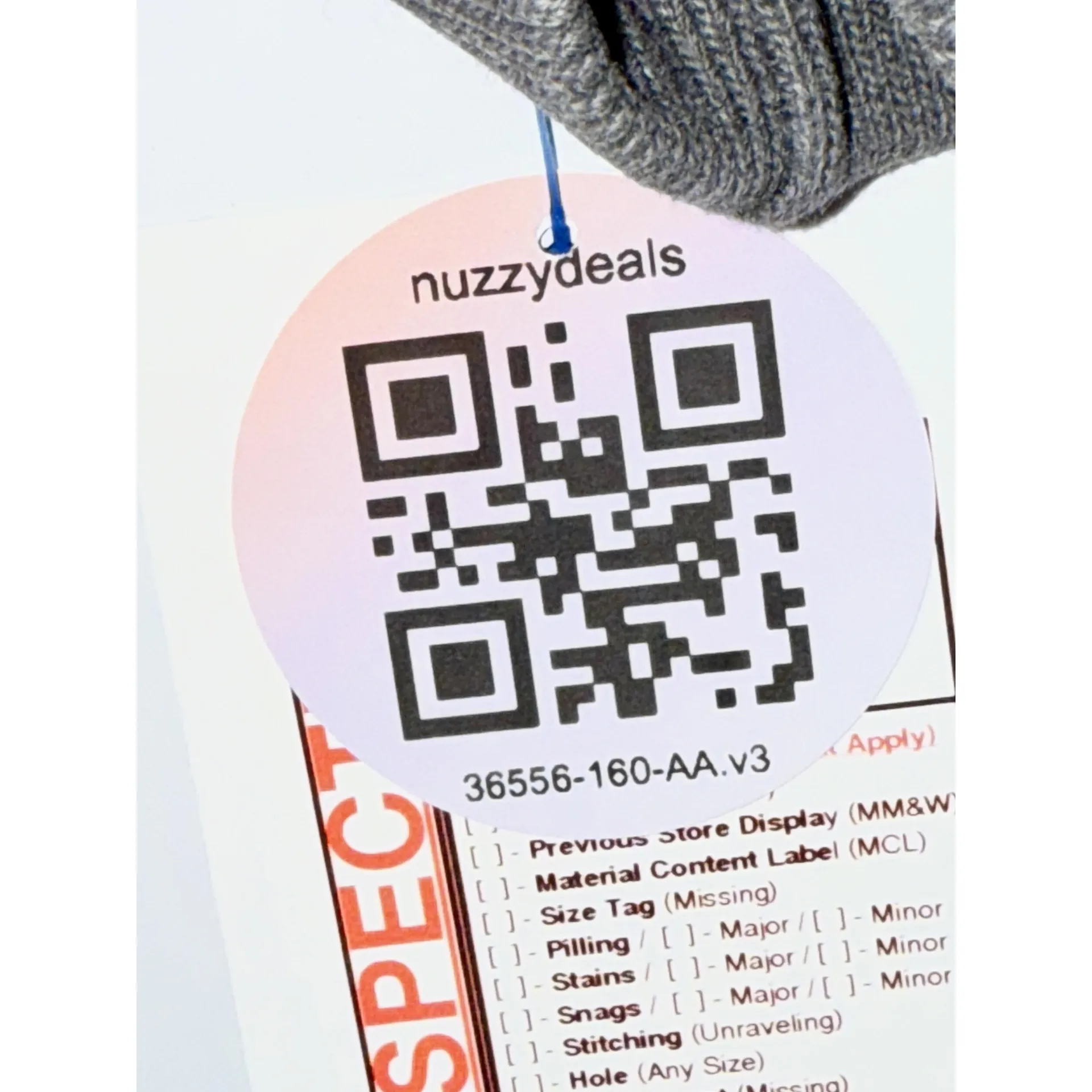 NEW Abercrombie & Fitch Gray Blue Quilted Long Sleeve Puffer Jacket Coat Size XL - Image 8