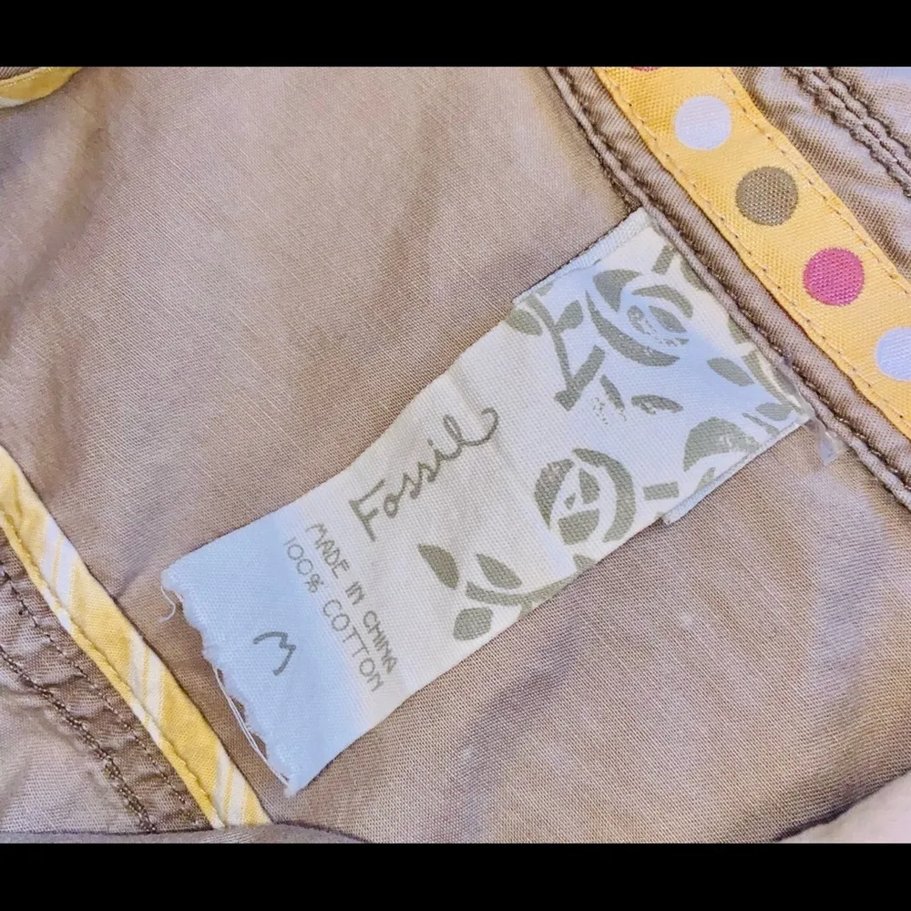 FOSSIL Crop Jacket sz M - Image 2