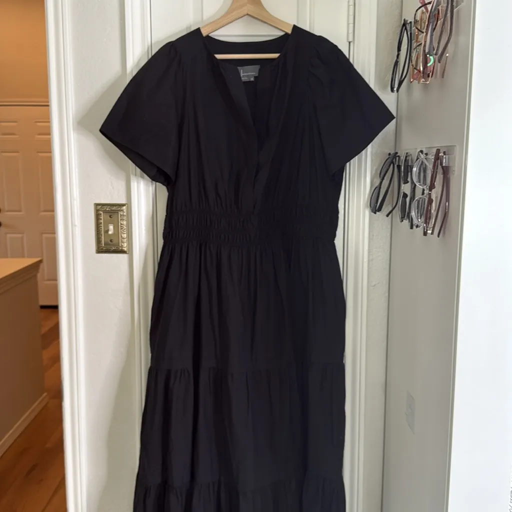 Anthropologie  Somerset cotton tiered maxi dress - Image 4