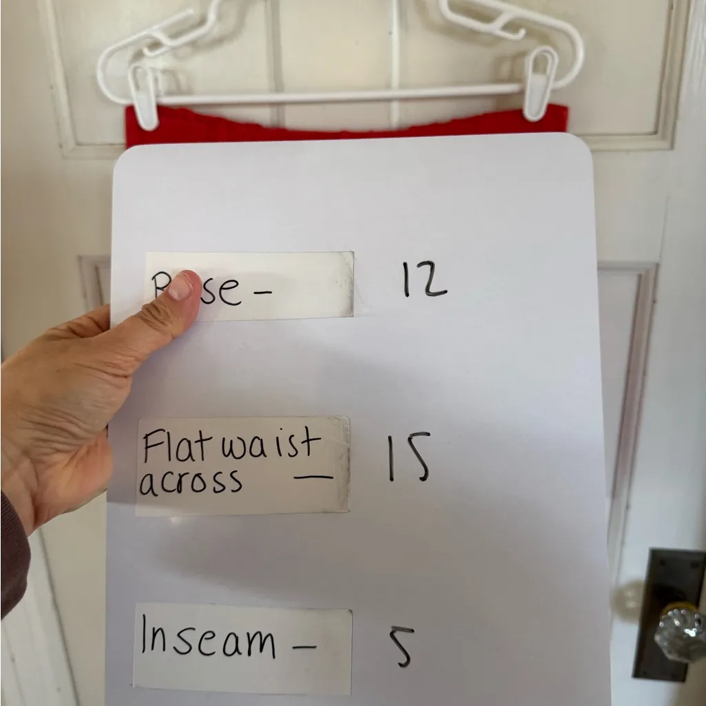 NWT Aerie red pull on shorts size medium - Image 6