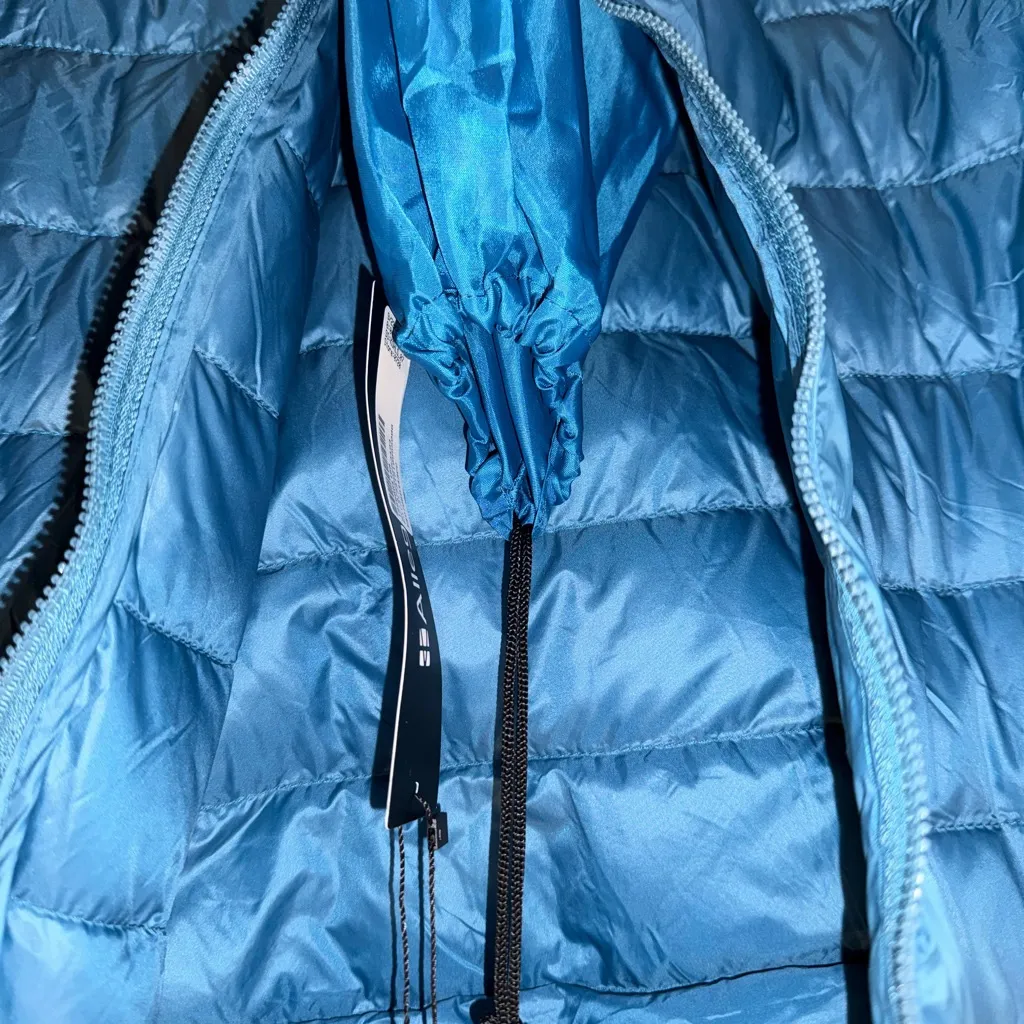 Allegra K Bright Blue Packable Puffer Jacket - Image 3