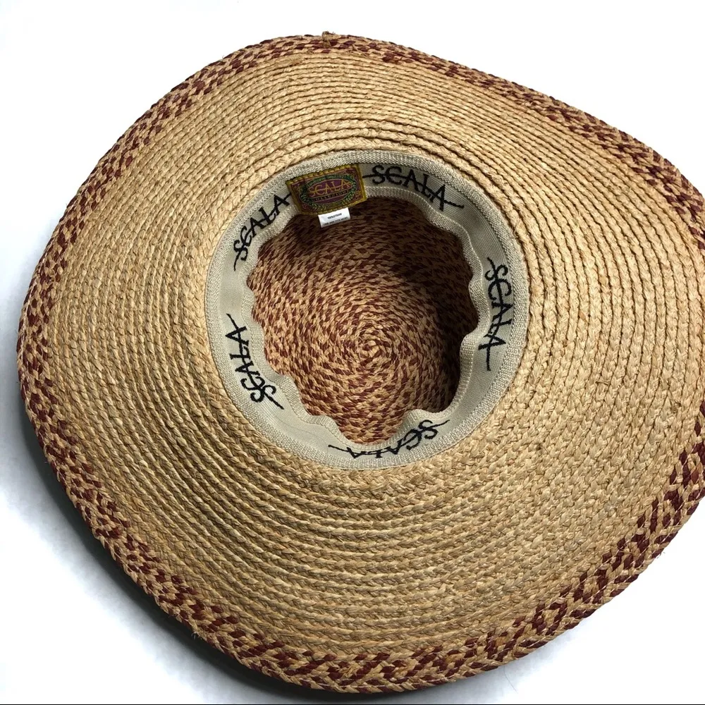 Women’s Scala Summer Straw Hat - Image 3