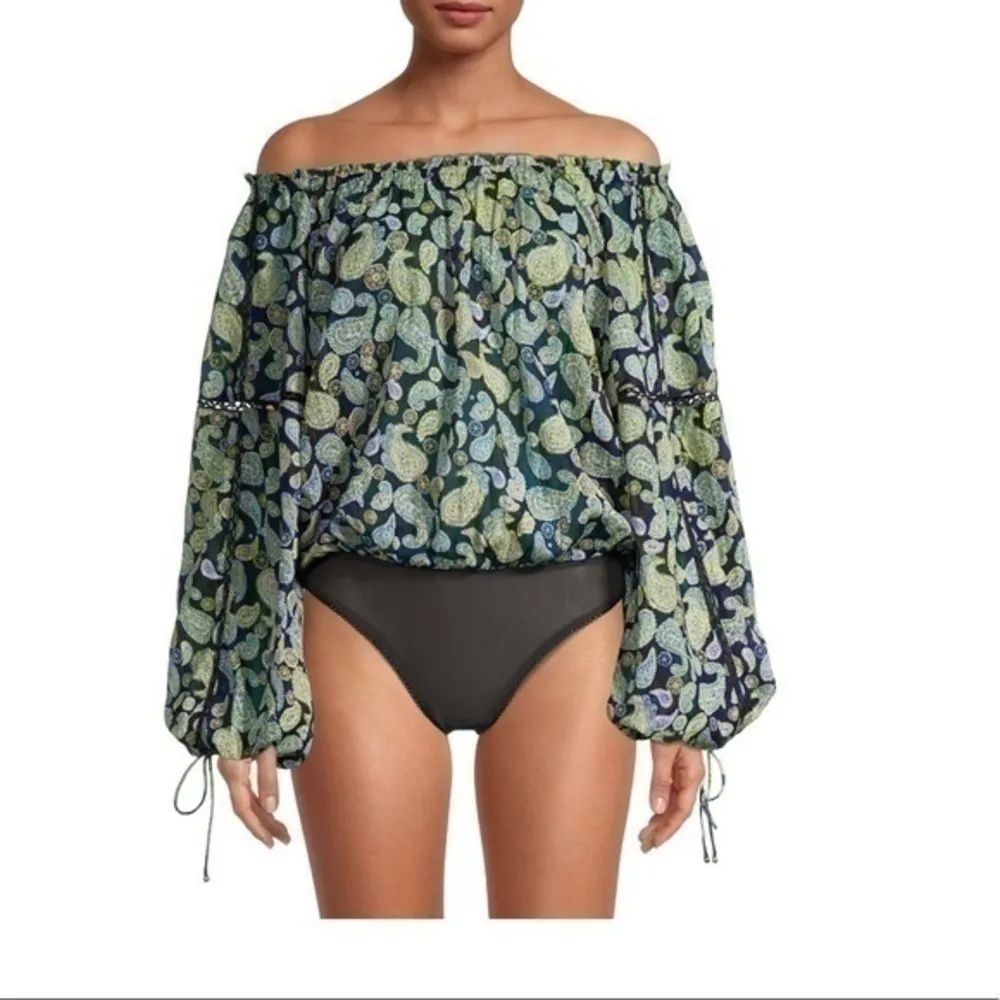 Free People Paisley Bodysuit - Image 3