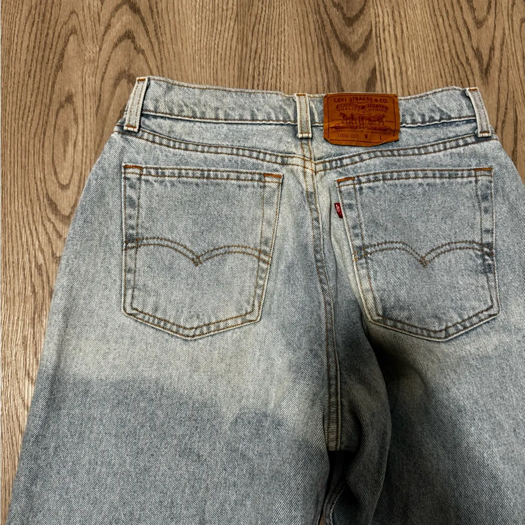 1993 Vintage Denim Levi's Unisex Retro Unique Jeans sz 10 90s‎ Zipper Streetwear - Image 6