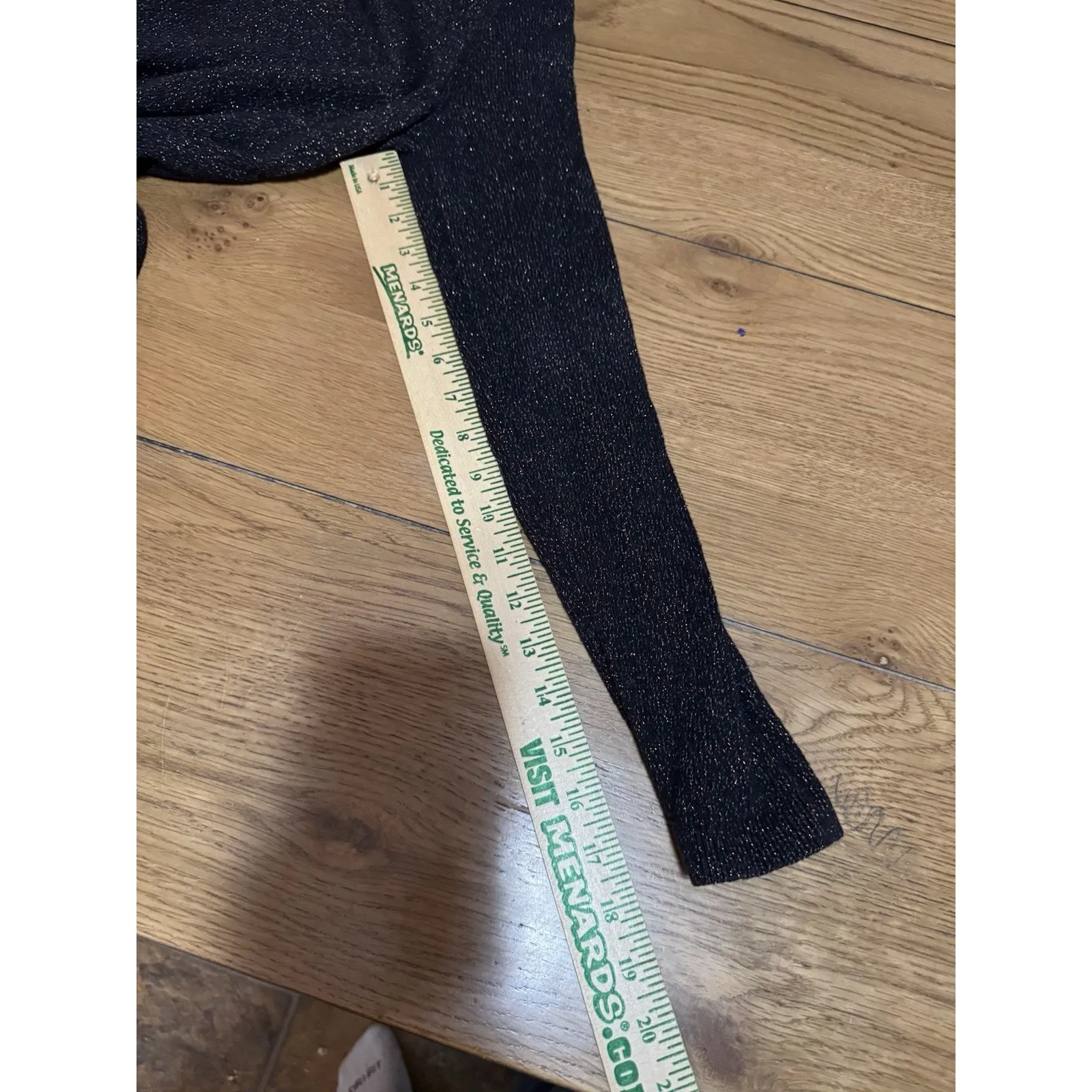 Old Navy Women Size Large V Neck Metallic Lightweight Sweater Office Career City - Image 7