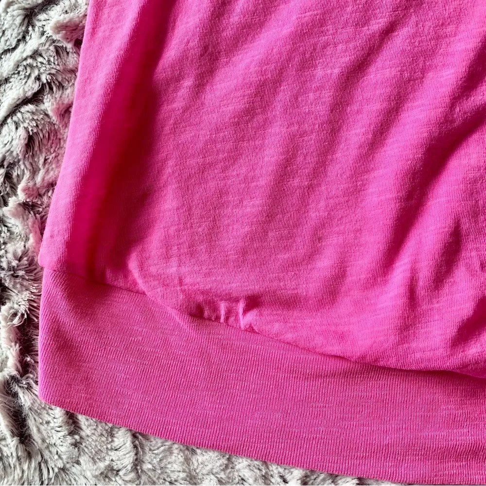 VS PINK Long sleeve v-neck slouchy scoop tee - Image 5