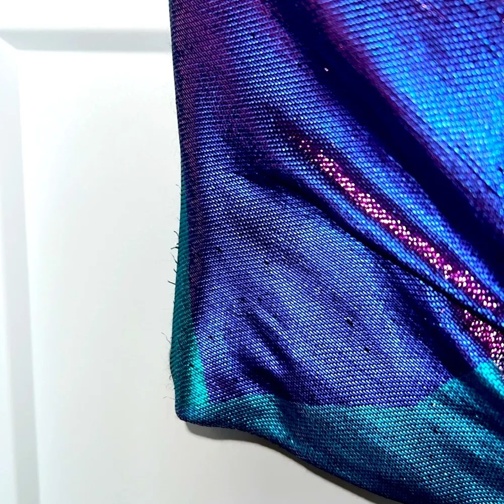 NWT Pardens Topwear Randi Metallic Crop - Image 9