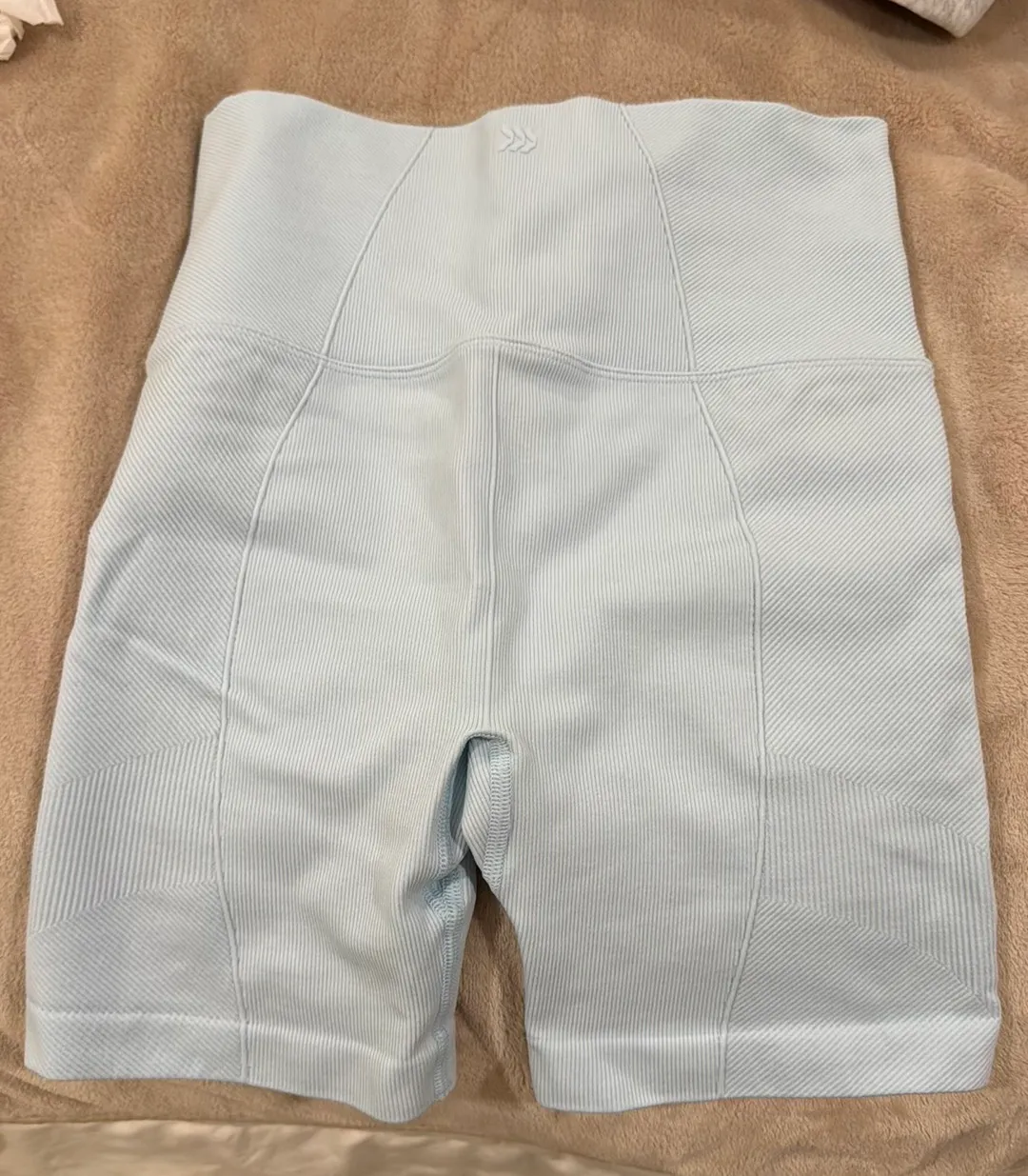 Light Blue Bike Shorts - Image 2