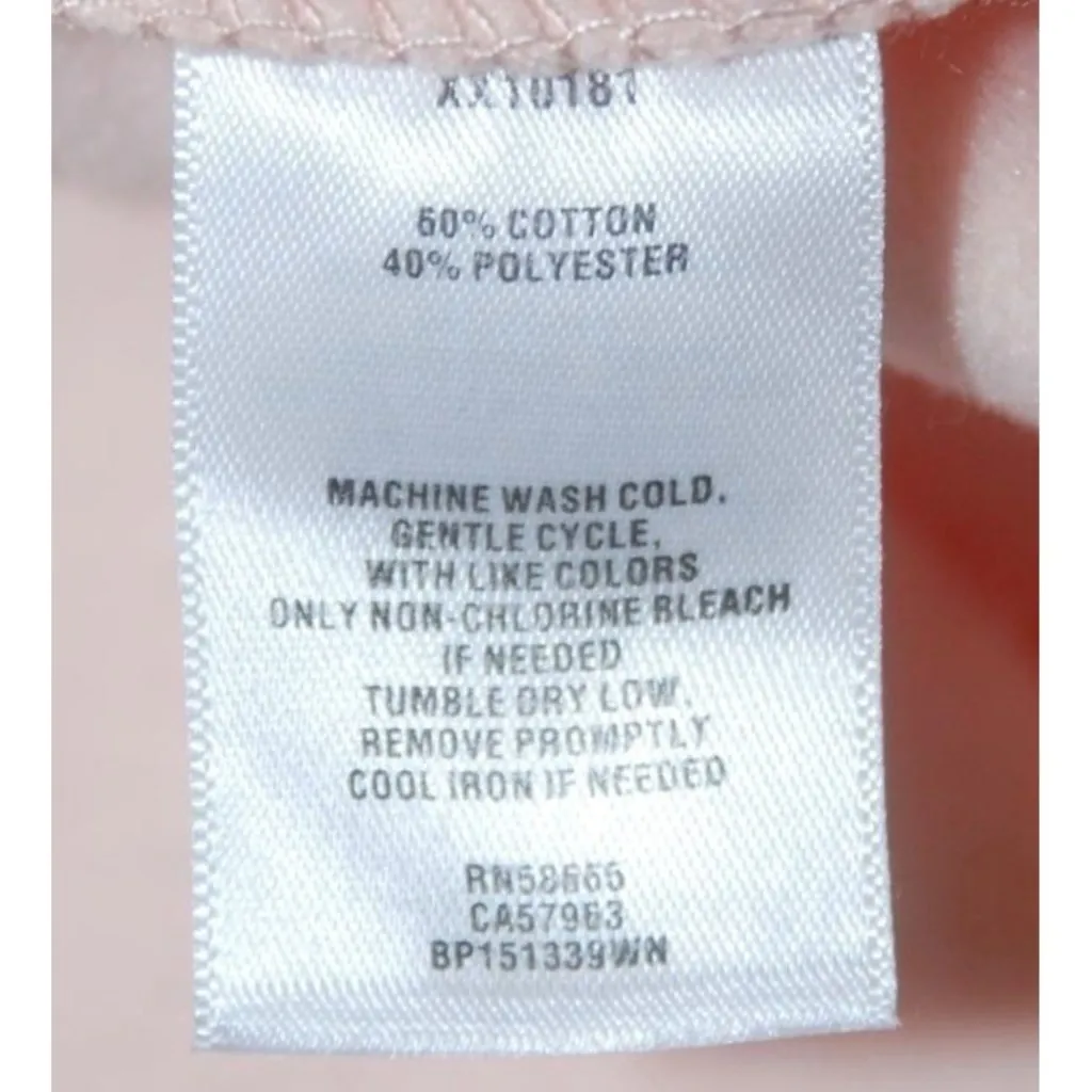 NWT BP. Nordstrom Pink Embroidered Be The Change Sweatshirt Plus 2X Cotton Blend - Image 8