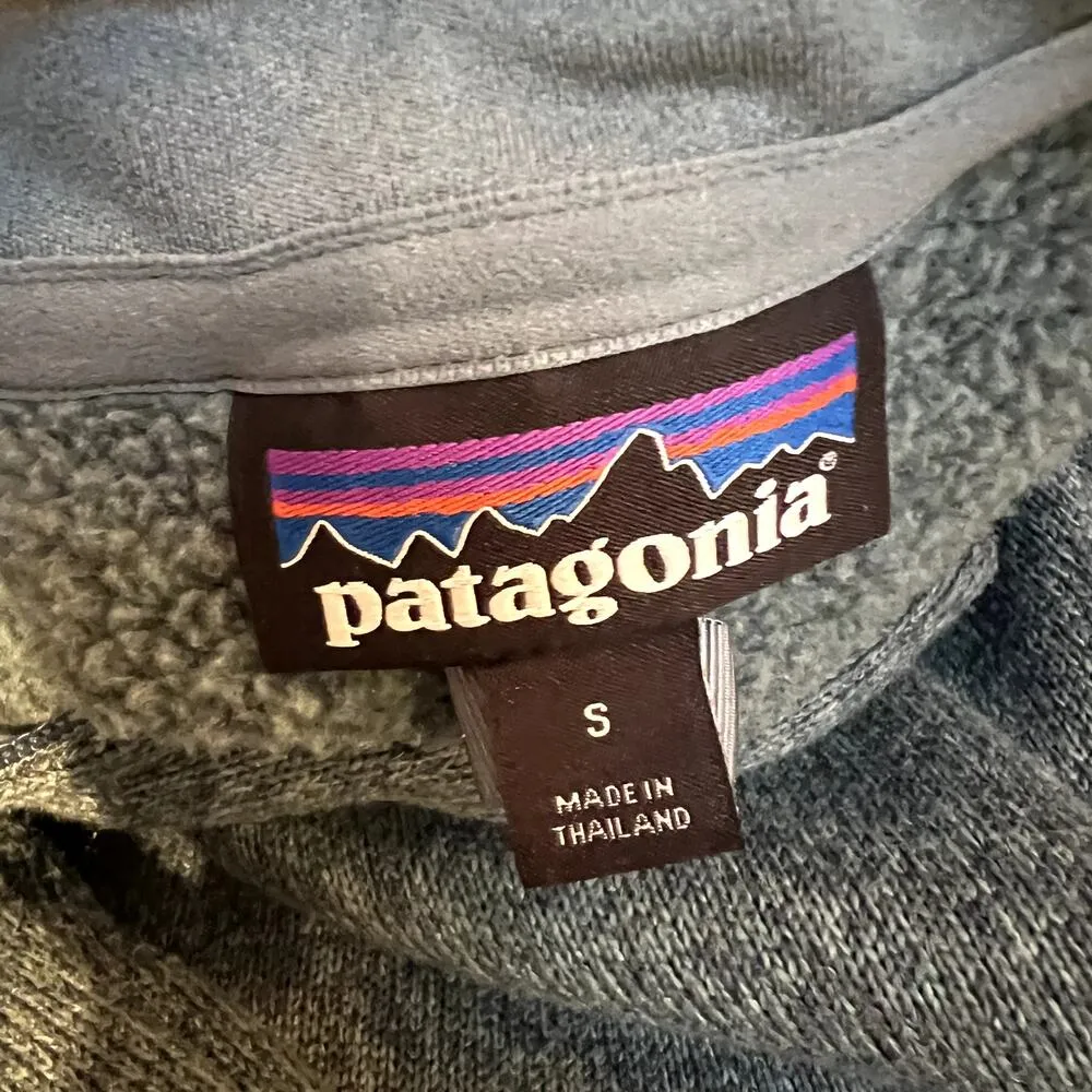 Patagonia  Better Sweater Quarter-Zip Fleece Green Pullover Small - Image 3