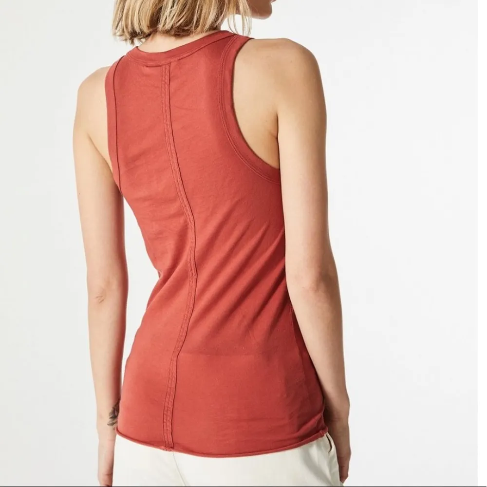 AG Adriano Goldschmied Lexi Tank Firebrick size M - Image 2