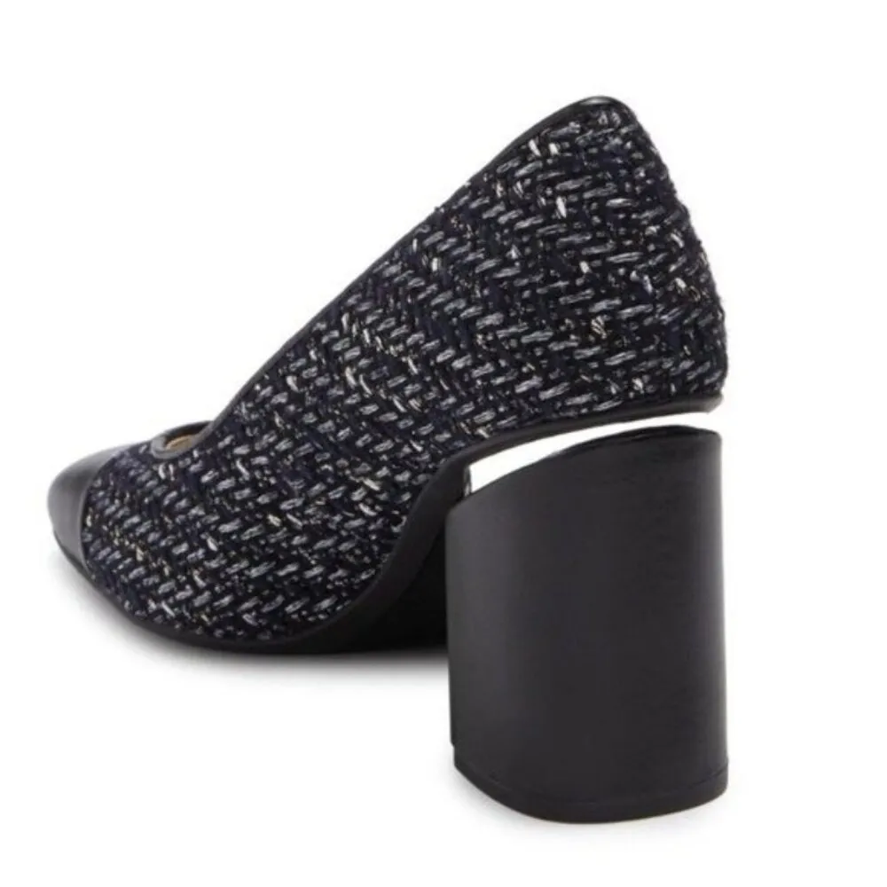 NEW  Roller Knit Square-Toe Pumps, Size 7.5 New w/o Box - Image 4