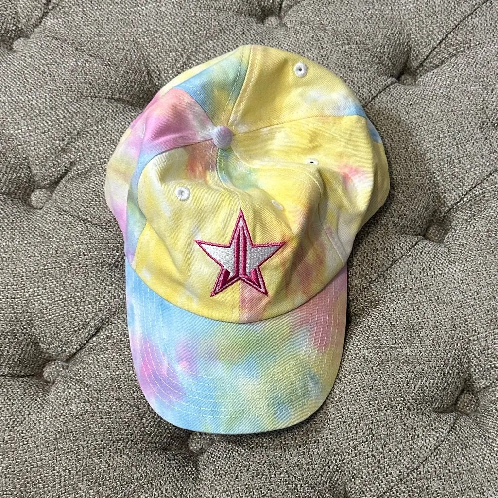 Jeffree Star Colorful Tie Dye Star Cap NWOT‎ - Image 2